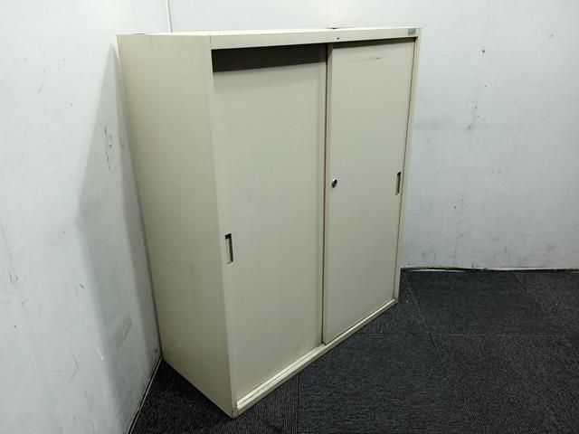 Okamura Slide Doors Cabinet